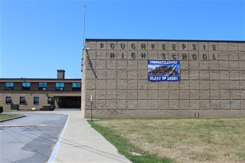 Poughkeepsie High School main entrance 