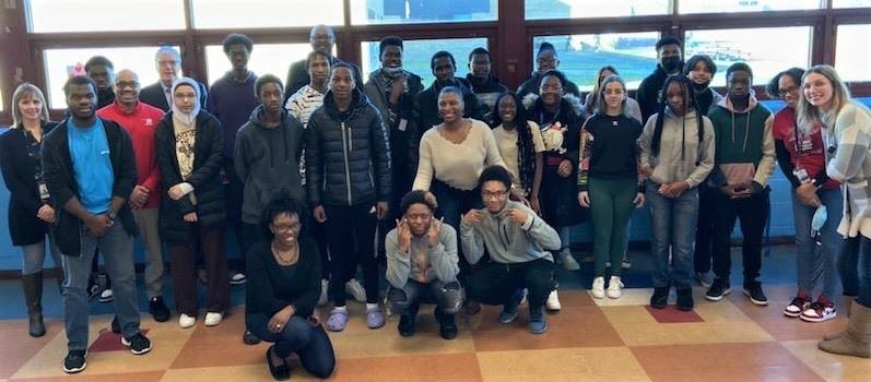  PHS students with excellent attendance were treated to a breakfast buffet last week.