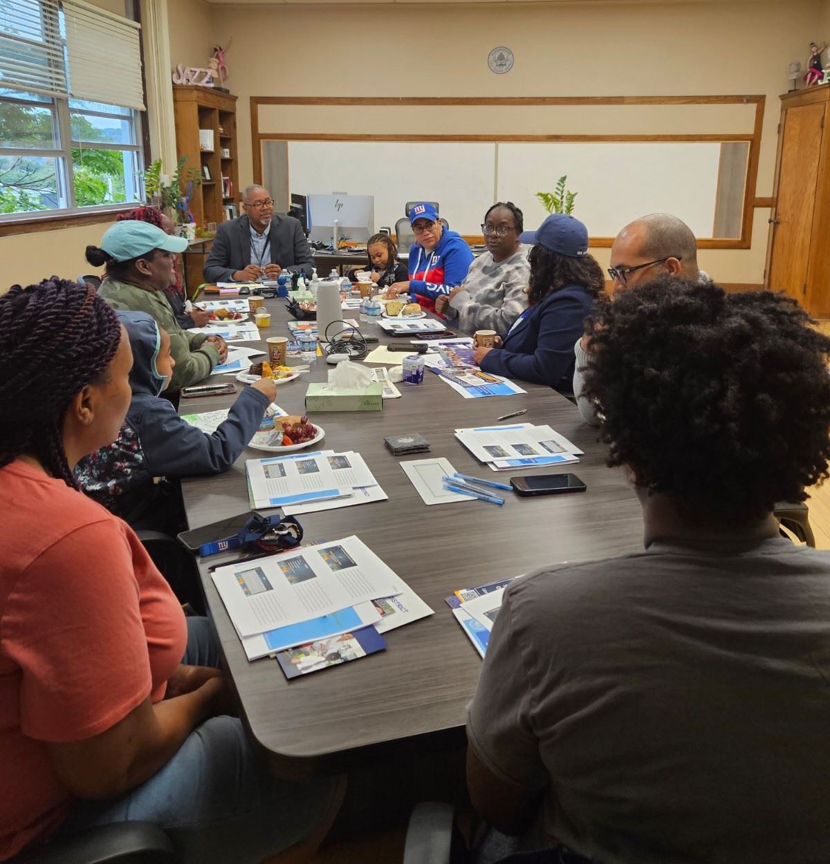  Members of the Parent Advisory Committee met with Superintendent Dr. Rosser