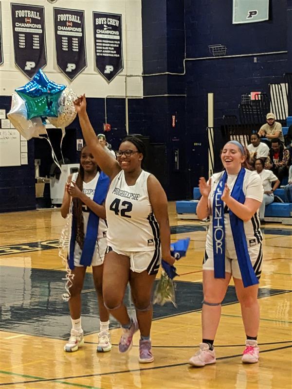 Girls Basketball senior night